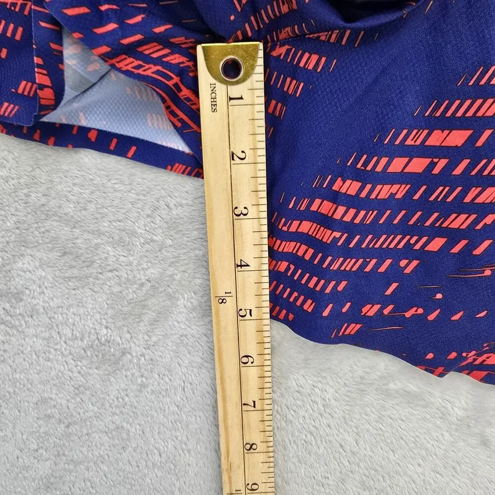 Nike AeroSwift 5” Running Shorts Mens Medium Blue Red Geometric 800285-455